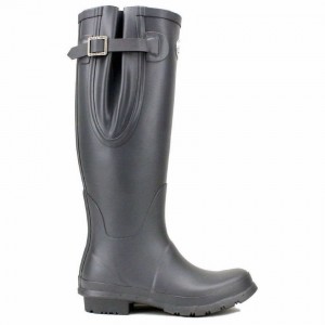 Rockfish Everyday Tall Side Adjustable Women's Wellington Boots Grey | IDO750YY