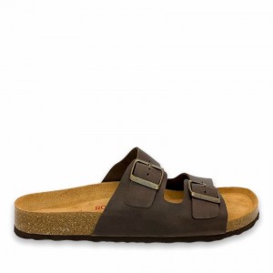 Rockfish Kendall Two-Strap Double Strap Women's Sandals Dark Brown | JCI5438IO