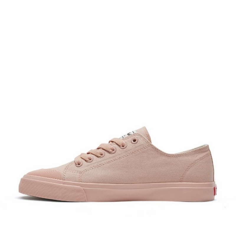 Rockfish Classic 746 Canvas Women's Low-Top Sneakers Pink | TTU6134UE