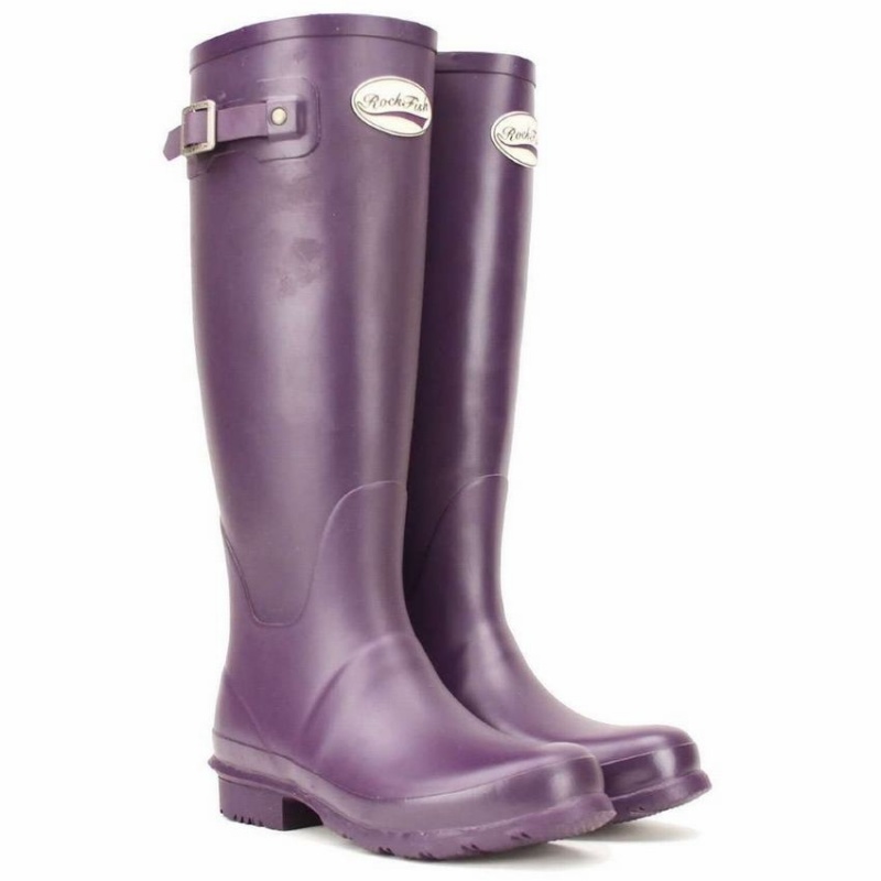 Rockfish Classic Tall Women's Wellington Boots Purple | PXH7218WR