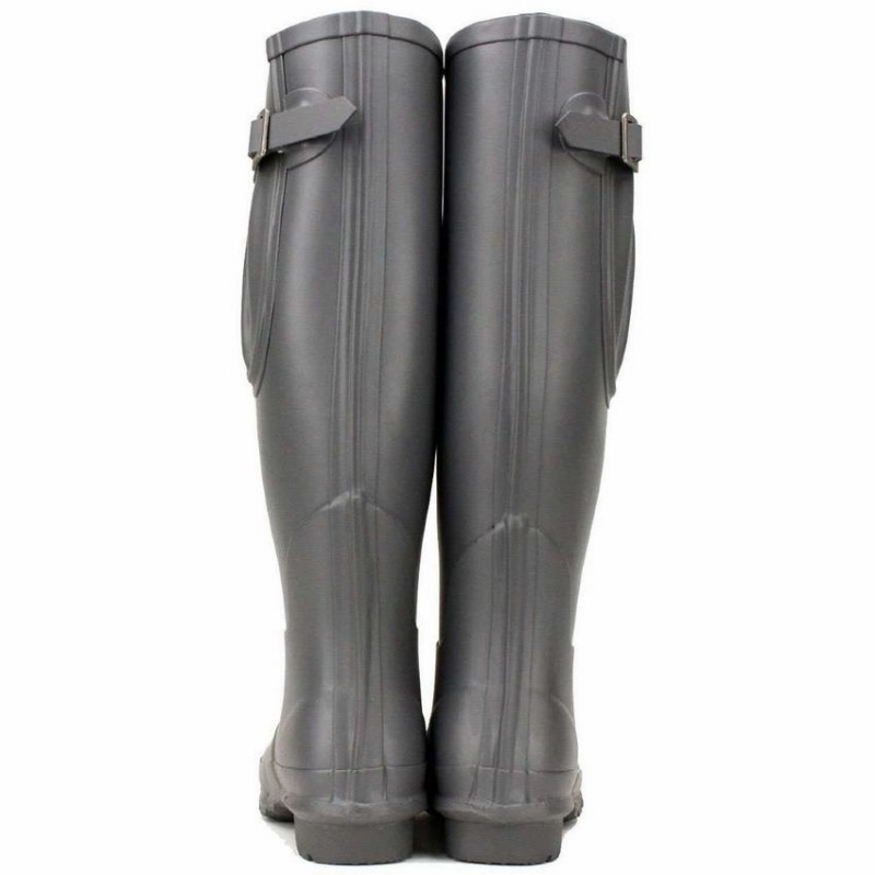 Rockfish Everyday Tall Side Adjustable Women's Wellington Boots Grey | IDO750YY